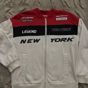 Kid’s White and Red Jacket